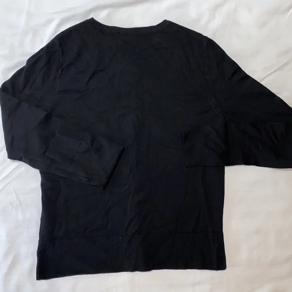 White House Black Market Black Cardigan. New With Tags.